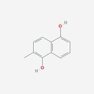 molecular formula C11H10O2 B3057369 2-Methylnaphthalene-1,5-diol CAS No. 79786-99-5