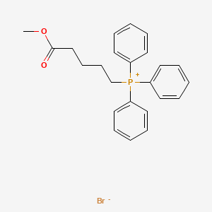 Phosphonium, (5-methoxy-5-oxopentyl)triphenyl-, bromide