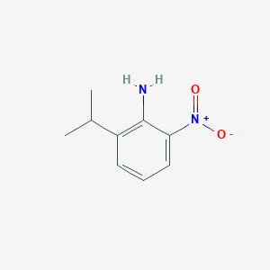 molecular formula C9H12N2O2 B3057372 2-异丙基-6-硝基苯胺 CAS No. 79858-67-6