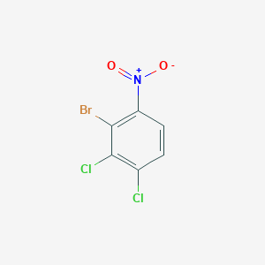 molecular formula C6H2BrCl2NO2 B3057383 2-Bromo-3,4-dichloro-1-nitrobenzene CAS No. 80026-18-2