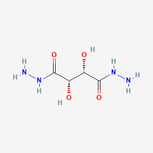 molecular formula C4H10N4O4 B3057389 (2s,3s)-2,3-Dihydroxybutanedihydrazide CAS No. 80081-45-4