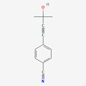 4-(4-Cyanophenyl)-2-methyl-3-butyne-2-ol
