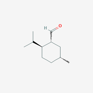 molecular formula C11H20O B3057417 (1R,2S,5R)-2-isopropyl-5-methylcyclohexanecarbaldehyde CAS No. 80434-59-9