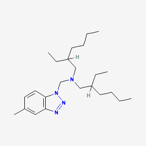 N,N-Bis(2-ethylhexyl)-5-methyl-1H-benzotriazole-1-methylamine