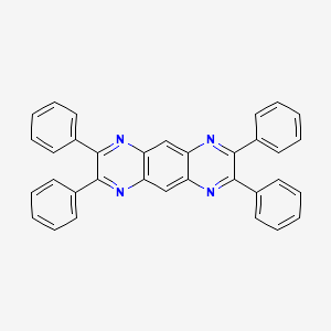 Pyrazino[2,3-g]quinoxaline, 2,3,7,8-tetraphenyl-