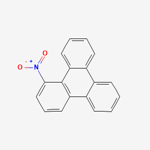 molecular formula C18H11NO2 B3057482 三苯并苯，1-硝基- CAS No. 81316-78-1