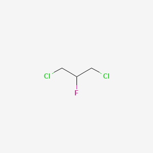 molecular formula C3H5Cl2F B3057497 Propane, 1,3-dichloro-2-fluoro- CAS No. 816-38-6