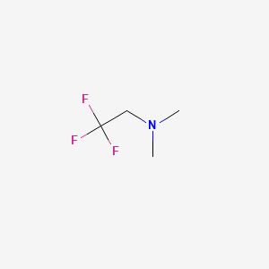 molecular formula C4H8F3N B3057511 Dimethyl(2,2-difluoroethyl)amine CAS No. 819-06-7