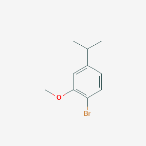 Benzene, 1-bromo-2-methoxy-4-(1-methylethyl)-