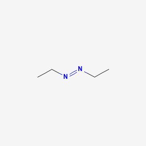 molecular formula C4H10N2 B3057528 偶氮乙烷 CAS No. 821-14-7