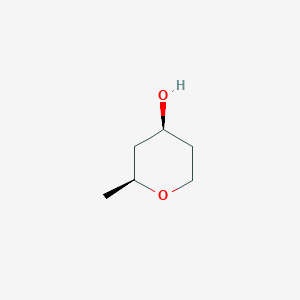 (2S,4S)-2-Methyltetrahydro-2H-pyran-4-ol