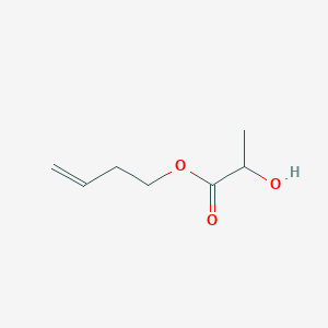molecular formula C7H12O3 B3057545 2-羟基丙酸丁-3-烯-1-酯 CAS No. 823783-05-7