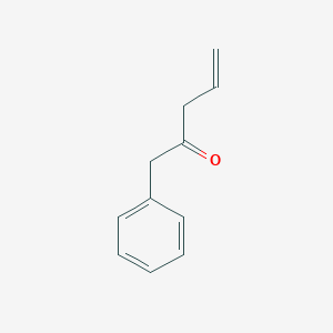 molecular formula C11H12O B3057551 1-phenylpent-4-en-2-one CAS No. 82456-37-9