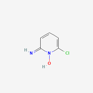 molecular formula C5H5ClN2O B3057585 2-Pyridinamine, 6-chloro-, 1-oxide CAS No. 827342-99-4
