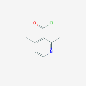 molecular formula C8H8ClNO B3057590 2,4-Dimethylpyridine-3-carbonyl chloride CAS No. 82776-24-7