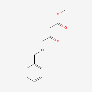 molecular formula C12H14O4 B3057606 Methyl 4-(benzyloxy)-3-oxobutanoate CAS No. 82961-76-0