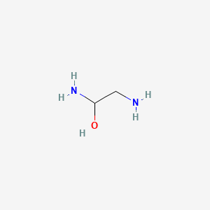 molecular formula C2H8N2O B3057610 Ethanol, 1,2-diamino- CAS No. 83007-95-8