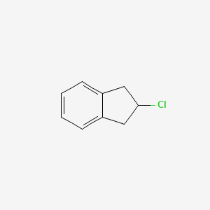 molecular formula C9H9Cl B3057617 2-Chloro-2,3-dihydro-1H-indene CAS No. 83094-62-6