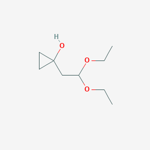 Cyclopropanol, 1-(2,2-diethoxyethyl)-