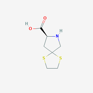 1,4-Dithia-7-azaspiro[4.4]nonane-8-carboxylic acid, (8S)-