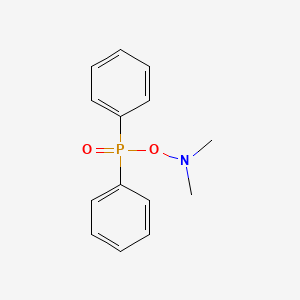[(Dimethylamino)oxy](diphenyl)-lambda~5~-phosphanone