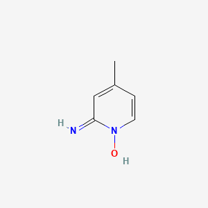 molecular formula C6H8N2O B3057675 2-Pyridinamine, 4-methyl-, 1-oxide CAS No. 83700-78-1