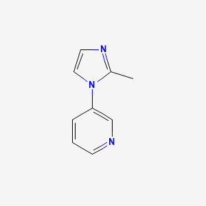 3-(2-methyl-1H-imidazol-1-yl)pyridine