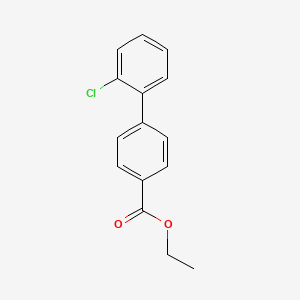 1,1'-Biphenyl-4-carboxylic acid, 2'-chloro-, ethyl ester