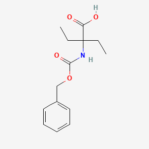 2-{[(Benzyloxy)carbonyl]amino}-2-ethylbutanoic acid