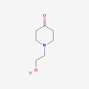 molecular formula C7H13NO2 B3057713 1-(2-羟乙基)-4-哌啶酮 CAS No. 84394-97-8