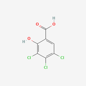 molecular formula C7H3Cl3O3 B3057724 3,4,5-Trichlorosalicylic acid CAS No. 84501-65-5