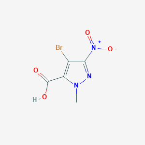 4-bromo-1-methyl-3-nitro-1H-pyrazole-5-carboxylic acid