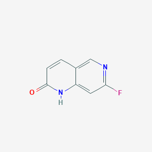 7-Fluoro-1,6-naphthyridin-2(1H)-one