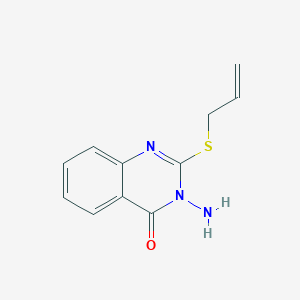 3-Amino-2-[(prop-2-en-1-yl)sulfanyl]quinazolin-4(3H)-one