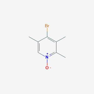 molecular formula C8H10BrNO B3057760 4-溴-2,3,5-三甲基吡啶 1-氧化物 CAS No. 848694-11-1