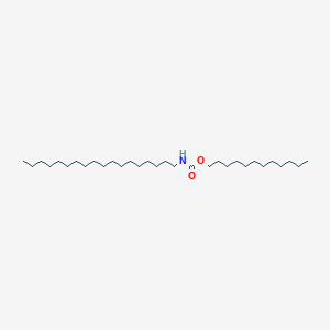 Carbamic acid, octadecyl-, dodecyl ester