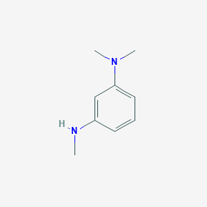 molecular formula C9H14N2 B3057774 1,3-Benzenediamine, N,N,N'-trimethyl- CAS No. 84995-19-7