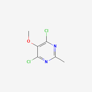 4,6-dichloro-5-methoxy-2-methylPyrimidine