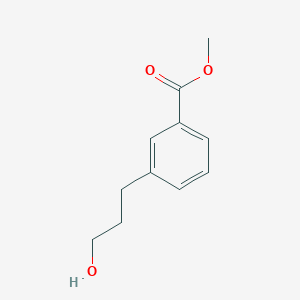 B3057822 Methyl 3-(3-hydroxypropyl)benzoate CAS No. 85431-06-7