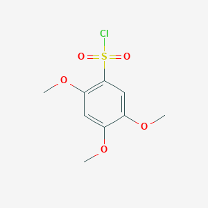 molecular formula C9H11ClO5S B3057826 2,4,5-三甲氧基苯磺酰氯 CAS No. 85477-01-6