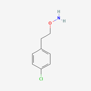 O-[2-(4-Chlorophenyl)ethyl]hydroxylamine