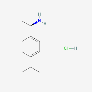 molecular formula C11H18ClN B3057839 (R)-1-(4-异丙基苯基)乙胺盐酸盐 CAS No. 856646-05-4