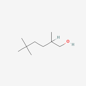 molecular formula C9H20O B3057846 2,5,5-Trimethylhexan-1-ol CAS No. 85712-03-4