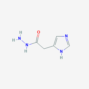 1H-Imidazole-5-aceticacid, hydrazide