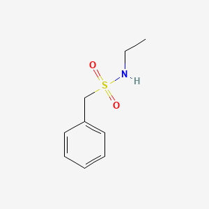molecular formula C9H13NO2S B3057876 N-ethyl-1-phenylmethanesulfonamide CAS No. 85952-14-3