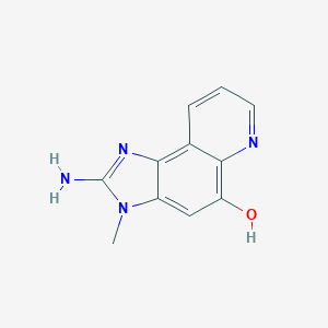 molecular formula C11H10N4O B030579 5-Hydroxy-2-amino-3-methylimidazo(4,5-f)quinoline CAS No. 122719-38-4