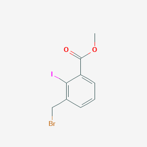Benzoic acid, 3-(bromomethyl)-2-iodo-, methyl ester