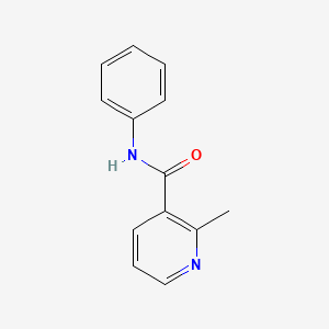 3-Pyridinecarboxamide, 2-methyl-N-phenyl-