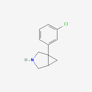 1-(3-Chlorophenyl)-3-azabicyclo[3.1.0]hexane