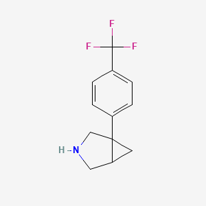 1-(4-(Trifluoromethyl)phenyl)-3-azabicyclo[3.1.0]hexane